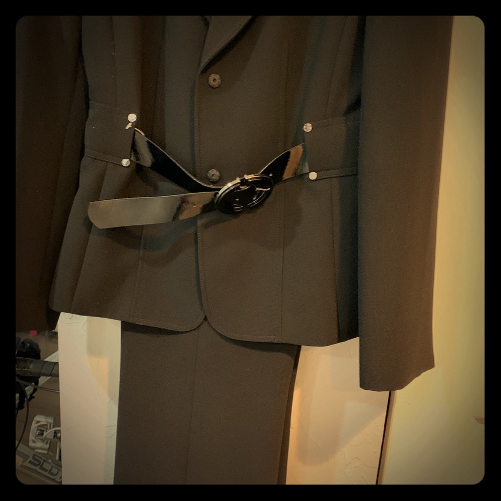 Two piece pant suit